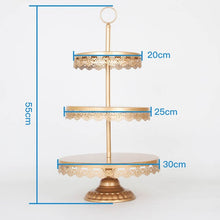 Load image into Gallery viewer, Tobs Cupcake decorating stand wedding cake tools for cup cake fondant bakeware candy bar party supplier