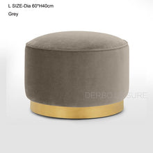 Load image into Gallery viewer, Modern Classic Design Upholstered soft cover colorful low dining stool, living room ottoma loft make up shoes change stool 1PC