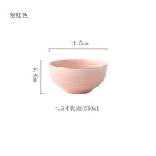 Load image into Gallery viewer, Pink And Blue Gold Ceramic Tableware Porcelain Plate Coffee Mug Cup Bowl Teapot Dish Table Elegant Party Decoration Dinner set