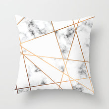 Load image into Gallery viewer, Pink Geometric Nordic Cushion Cover Tropic Pineapple Throw Pillow Cover Polyester Cushion Case Sofa Bed Decorative Pillow