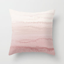 Load image into Gallery viewer, Pink Geometric Nordic Cushion Cover Tropic Pineapple Throw Pillow Cover Polyester Cushion Case Sofa Bed Decorative Pillow