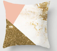 Load image into Gallery viewer, Pink Geometric Nordic Cushion Cover Tropic Pineapple Throw Pillow Cover Polyester Cushion Case Sofa Bed Decorative Pillow