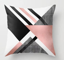 Load image into Gallery viewer, Pink Geometric Nordic Cushion Cover Tropic Pineapple Throw Pillow Cover Polyester Cushion Case Sofa Bed Decorative Pillow