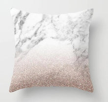 Load image into Gallery viewer, Pink Geometric Nordic Cushion Cover Tropic Pineapple Throw Pillow Cover Polyester Cushion Case Sofa Bed Decorative Pillow