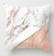 Load image into Gallery viewer, Pink Geometric Nordic Cushion Cover Tropic Pineapple Throw Pillow Cover Polyester Cushion Case Sofa Bed Decorative Pillow