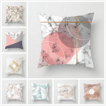 Load image into Gallery viewer, Printed Geometric Pillow Case 45cm*45cm Square Polyester Pillowcases Home Decorative Dropshipping