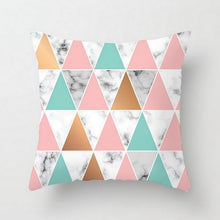 Load image into Gallery viewer, Printed Geometric Pillow Case 45cm*45cm Square Polyester Pillowcases Home Decorative Dropshipping