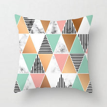Load image into Gallery viewer, Printed Geometric Pillow Case 45cm*45cm Square Polyester Pillowcases Home Decorative Dropshipping