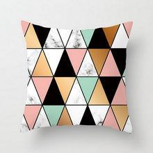 Load image into Gallery viewer, Printed Geometric Pillow Case 45cm*45cm Square Polyester Pillowcases Home Decorative Dropshipping