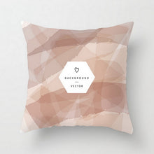 Load image into Gallery viewer, Printed Geometric Pillow Case 45cm*45cm Square Polyester Pillowcases Home Decorative Dropshipping