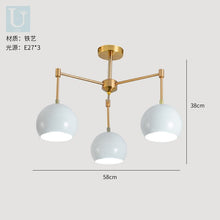 Load image into Gallery viewer, Postmodern Chandelier Lighting Living Room Minimalist Personality Restaurant Bedroom Lighting Home Deco Lustre Suspension Lamp