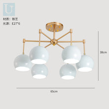 Load image into Gallery viewer, Postmodern Chandelier Lighting Living Room Minimalist Personality Restaurant Bedroom Lighting Home Deco Lustre Suspension Lamp