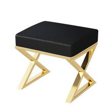 Load image into Gallery viewer, Stools & Ottomans Nordic bedroom dressing table modern simple room iron   Mini  nail  low
