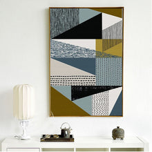 Load image into Gallery viewer, Abstract Geometric Canvas Paintings Nordic Style Wall Art