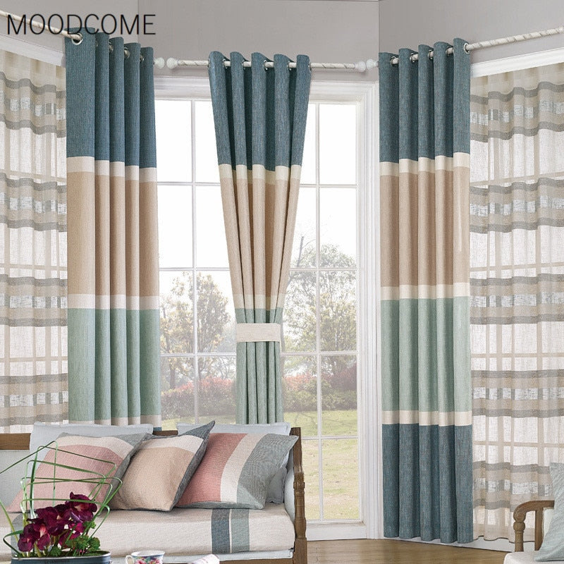 The Modern Version of  The Nordic Fringe Custom Curtains Study The Macarons Finished Curtains for Living Dining Room Bedroom E