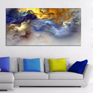 Painting, Abstract Art, Canvas Wall art, Happy home On canvas, Original Art, Landscape Art, Abstract Painting printed