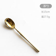 Load image into Gallery viewer, New Stainless Steel Golden Cutlery Set Mirror Polishing Dinnerware Tableware Dinner Knife Fork Foods Tools Kitchen Accessories