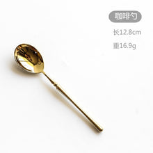 Load image into Gallery viewer, New Stainless Steel Golden Cutlery Set Mirror Polishing Dinnerware Tableware Dinner Knife Fork Foods Tools Kitchen Accessories