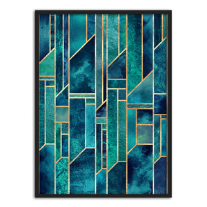 Nordic Geometric Line Posters and Prints Wall Art Canvas Painting Wall Pictures For Living Room Home Decoration