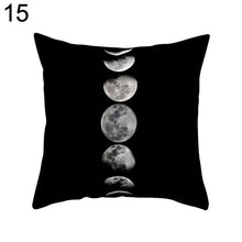 Load image into Gallery viewer, Black and White Geometric Throw Pillow Case Home Cool Square Soft Waist Rest Pillowcase