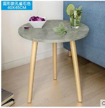 Load image into Gallery viewer, Coffee Tables Simple Mini Nordic Convenient Sofa Modern Circular Practical Natural