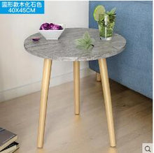 Load image into Gallery viewer, Coffee Tables Simple Mini Nordic Convenient Sofa Modern Circular Practical Natural