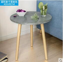 Load image into Gallery viewer, Coffee Tables Simple Mini Nordic Convenient Sofa Modern Circular Practical Natural