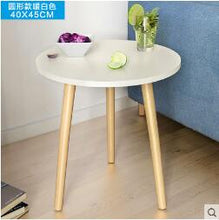 Load image into Gallery viewer, Coffee Tables Simple Mini Nordic Convenient Sofa Modern Circular Practical Natural