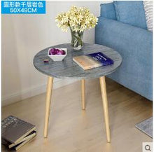 Load image into Gallery viewer, Coffee Tables Simple Mini Nordic Convenient Sofa Modern Circular Practical Natural