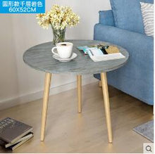 Load image into Gallery viewer, Coffee Tables Simple Mini Nordic Convenient Sofa Modern Circular Practical Natural