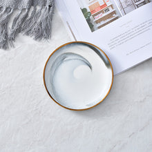 Load image into Gallery viewer, Gold Marble Dinner Plates Salad Steak Plate Nordic Style Kitchen Tableware Dishes Breakfast Dessert Ceramic Tray Dish Xmas Gifts