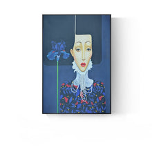 Load image into Gallery viewer, Abstract Abstinence Lady Lil Peep Canvas Poster Print For Living Room Dining Room Painting On The Wall Home Decoration Pop Art