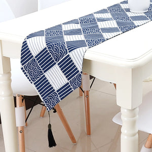 Modern Table Runner chemin de table Table Runners for Wedding Party camino de mesa tafelloper Geometric Placemat  Home Textile