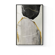 Load image into Gallery viewer, Abstract Strange Thing Yellow And Black Canvas Art Fashion Poster Print Painting On The Wall For Living Room Cuadros Decoracion