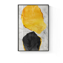 Load image into Gallery viewer, Abstract Strange Thing Yellow And Black Canvas Art Fashion Poster Print Painting On The Wall For Living Room Cuadros Decoracion