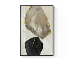 Load image into Gallery viewer, Abstract Strange Thing Yellow And Black Canvas Art Fashion Poster Print Painting On The Wall For Living Room Cuadros Decoracion