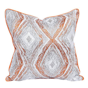 Cushion Cover Decorative Pillow Case Nordic Geometric the Shape of Diamond Jacquard Blue Orange Coussin Sofa Decor