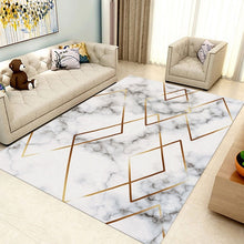 Load image into Gallery viewer, Nordic Geometric Marble Carpets Living Room Large Rugs Sofa Coffee Table Mat Bedroom Yoga Pad Rectangular Bedside Carpet Blanket