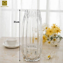 Load image into Gallery viewer, Geometric Glass Vase Table Transparent Vases Decoration Home Vaas Jarron Wazony Ozdobne Glass Modern Vase Flower Pot QAB064