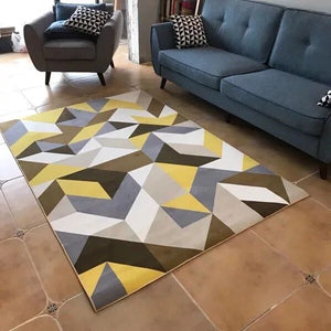 American Nordic Geometric Carpets For Living Room Home Bedroom Rugs Carpets Kids Room/Study/Dinning Area Rug Play Mat