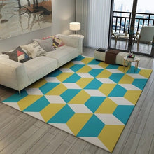 Load image into Gallery viewer, American Nordic Geometric Carpets For Living Room Home Bedroom Rugs Carpets Kids Room/Study/Dinning Area Rug Play Mat