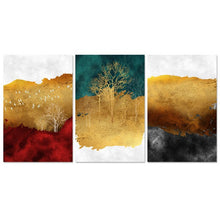 Load image into Gallery viewer, Trees Landscape Abstract Canvas Painting Modern Wall Art Poster Living Room Bedroom Home Decor Canvas Painting