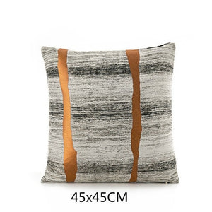 Cushion Cover Decorative Pillow Case Modern Simple Orange Crane Geometric Coussin Sofa Bedding Room Decoration