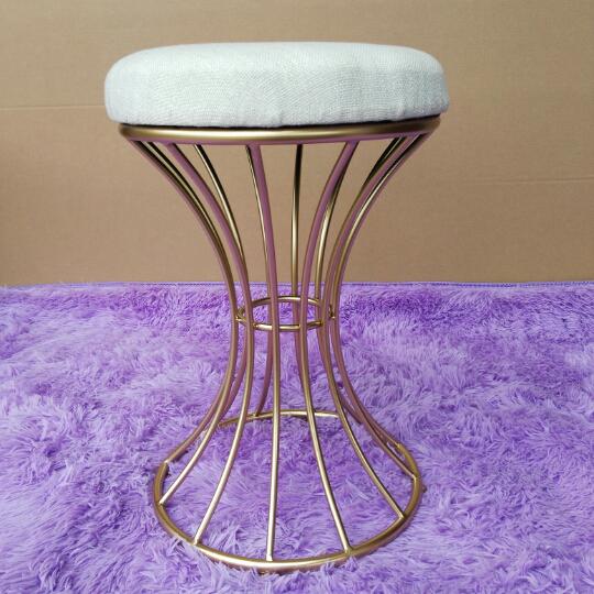 European creative stool home bench bedroom makeup stool dressing chair modern minimalist stool chair