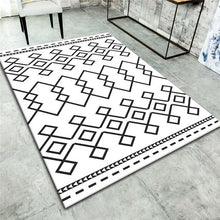 Load image into Gallery viewer, 2019 New Nordic Style 3D Printed Carpet High Quality Polyester Bedroom Living Room Sofa Rug Table Yoga Mat Decorative Carpet Mat