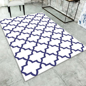 2019 New Nordic Style 3D Printed Carpet High Quality Polyester Bedroom Living Room Sofa Rug Table Yoga Mat Decorative Carpet Mat