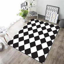 Load image into Gallery viewer, 2019 New Nordic Style 3D Printed Carpet High Quality Polyester Bedroom Living Room Sofa Rug Table Yoga Mat Decorative Carpet Mat