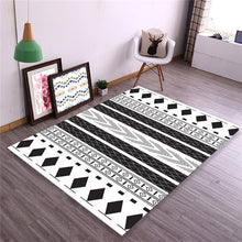 Load image into Gallery viewer, 2019 New Nordic Style 3D Printed Carpet High Quality Polyester Bedroom Living Room Sofa Rug Table Yoga Mat Decorative Carpet Mat