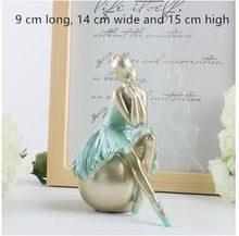 Load image into Gallery viewer, Ballerina statue, creative arts and crafts, figure statue, resin home furnishing articles