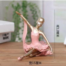 Load image into Gallery viewer, Ballerina statue, creative arts and crafts, figure statue, resin home furnishing articles